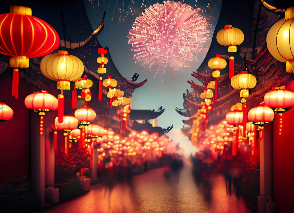 cineses new year seasonal holidays