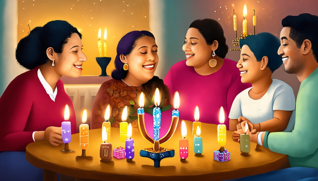 seasonal holidays on Hanukkah