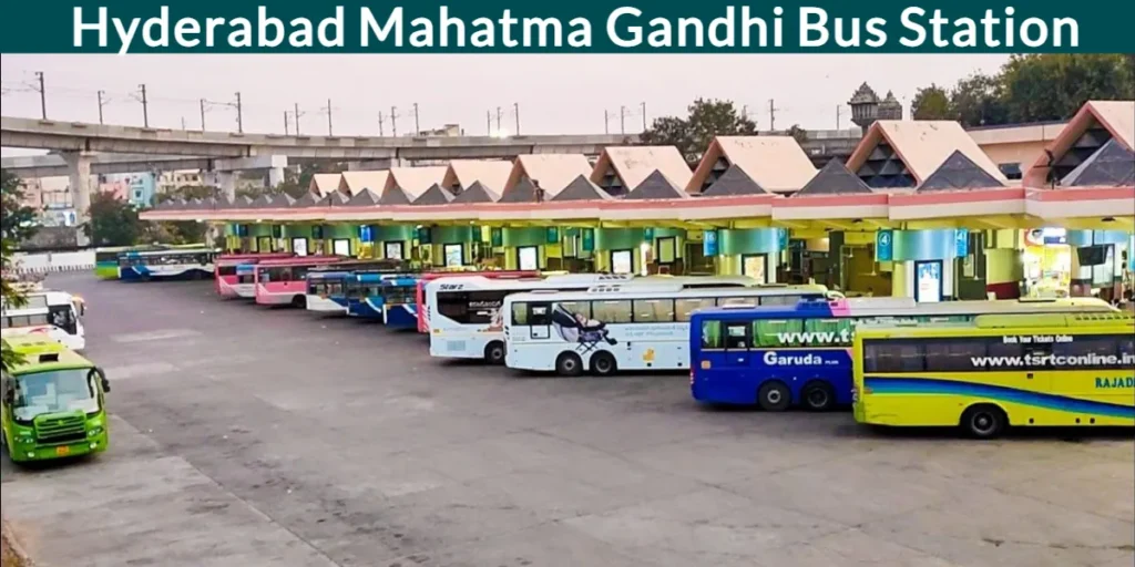 biggest bus stand in india Hyderabad Mahatma Gandhi Bus Station